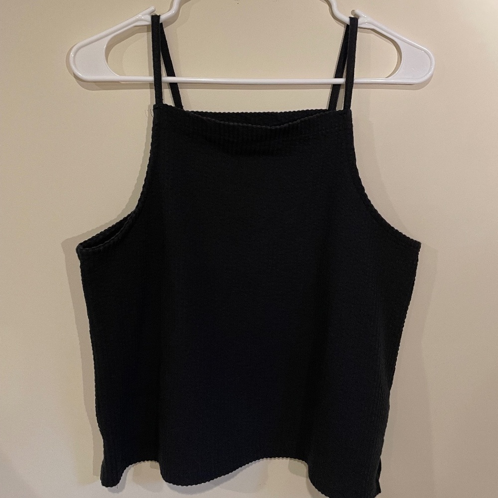 Madewell - Seersucker Apron Tank Top